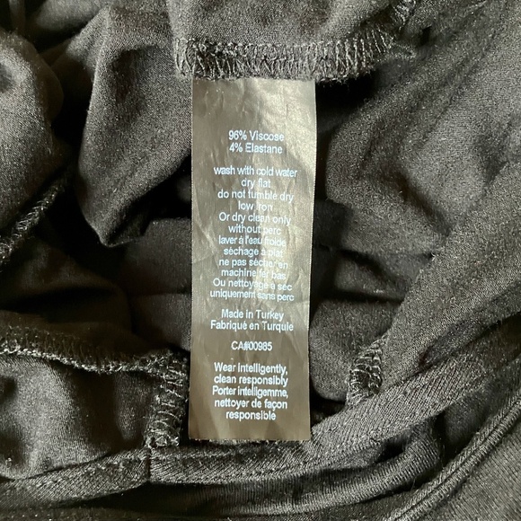 New w/tags Maria Cornejo Black Knee Length Dress L - Picture 5 of 6